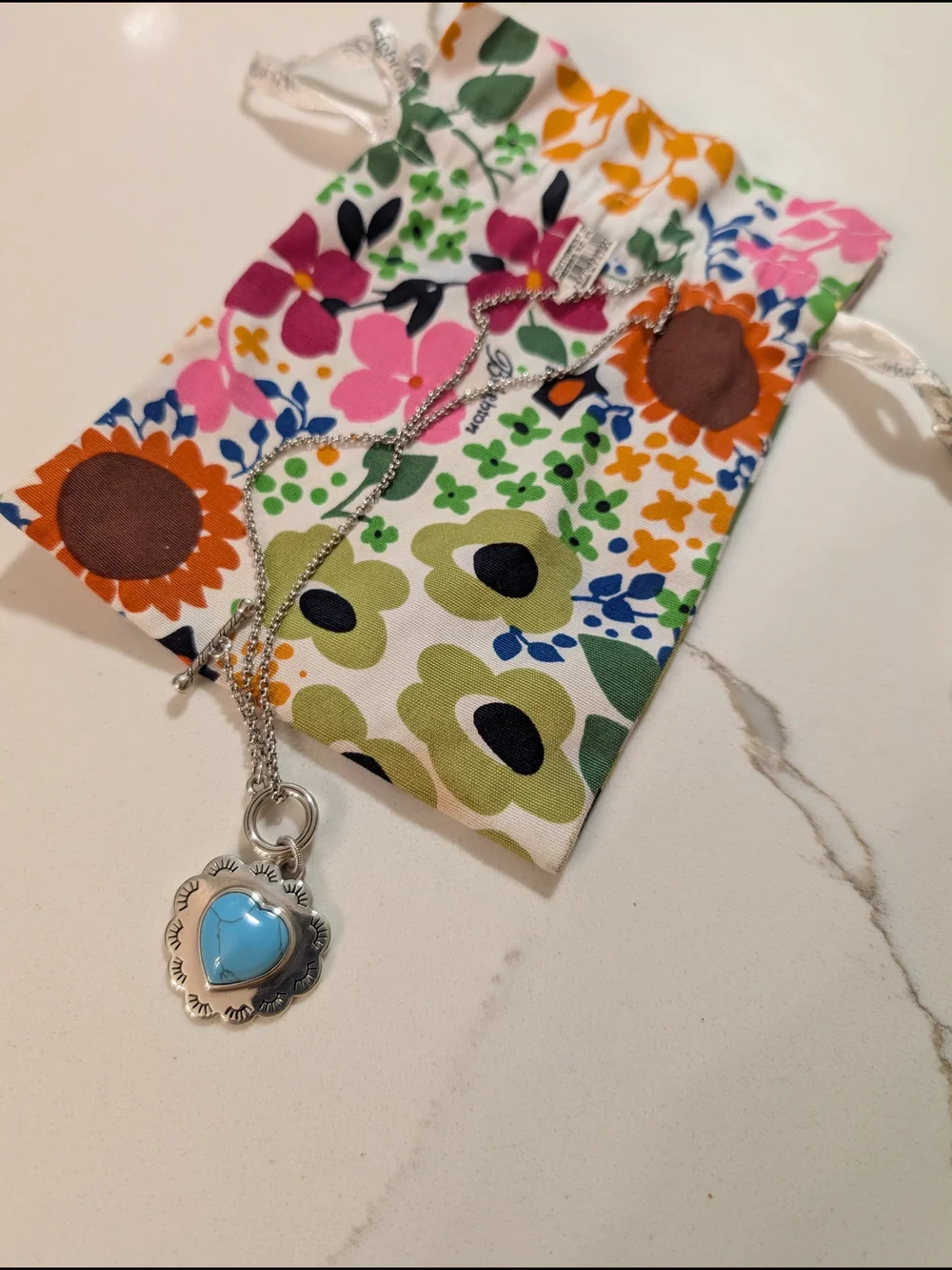 Brighton South West Heart Necklace